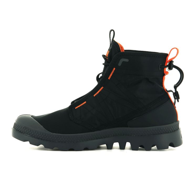 Bottes Palladium Pampa Travel Lite Homme Noir | FR MUV608P